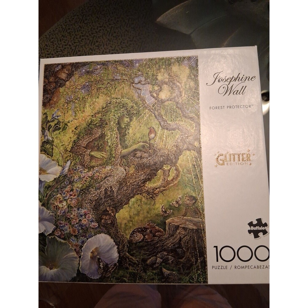 Buffalo Glitter Puzzle -Josephine Wall FOREST PROTECTOR Brand New, Never Opened